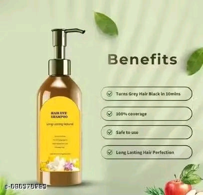 Long Lasting Natural Hair Dye Shampoo - 2